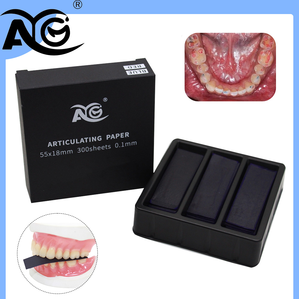 Teeth Whitening Strips Permanent - AG 300 Yaprak/Kutu Diş Artikülasyon Kağıdı