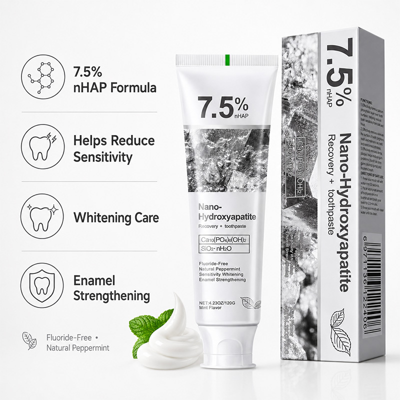 5/6 Adet %7,5 nHAP Nano Hidrok - Hydroxyapatite Toothpaste incelemesi ve fiyatı