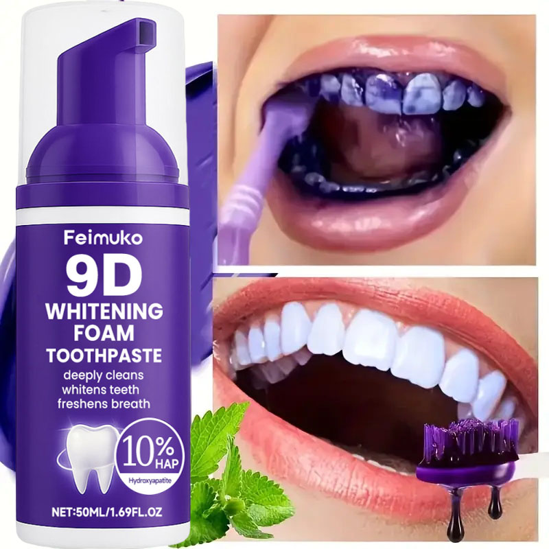 9D Mor Diş Beyazlatıcı Diş Mac - Teeth Whitening That Works incelemesi ve fiyatı