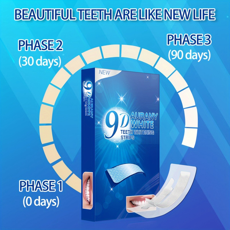 21 Çift 9D Aurany Beyaz Diş Be - Teeth Whitening Strips Permanent incelemesi ve fiyatı