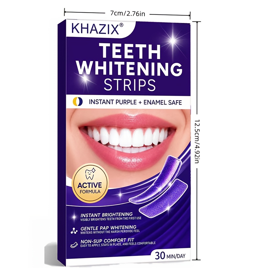 5/10 çift Mor Diş Beyazlatma Ş - Teeth Whitening Strips Permanent incelemesi ve fiyatı