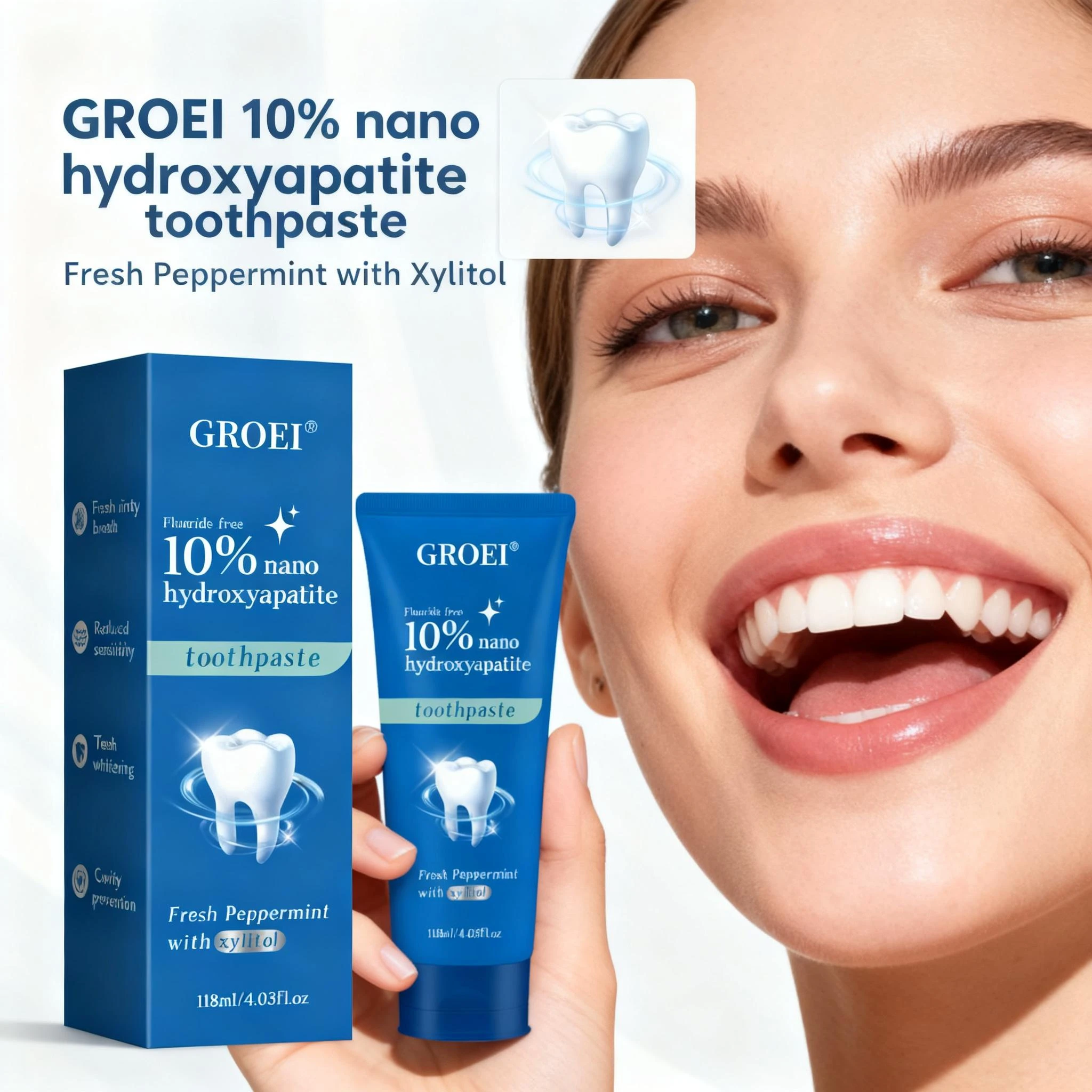 Çürük Önleyici Ksilitol Diş Ma - Hydroxyapatite Toothpaste incelemesi ve fiyatı