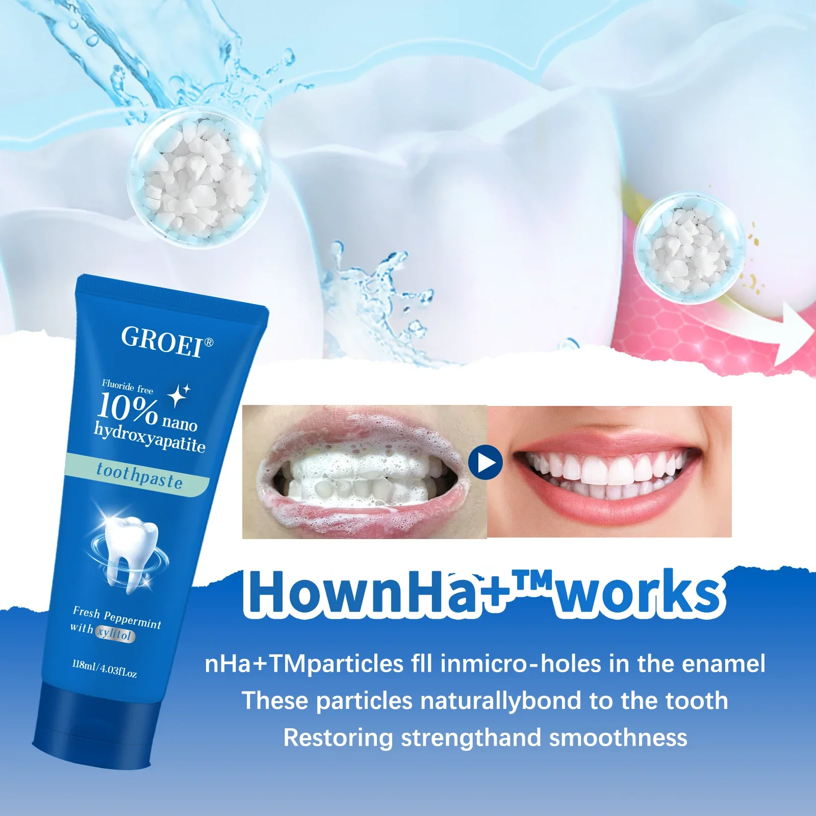 Çürük Önleyici Ksilitol Diş Ma - Hydroxyapatite Toothpaste incelemesi ve fiyatı