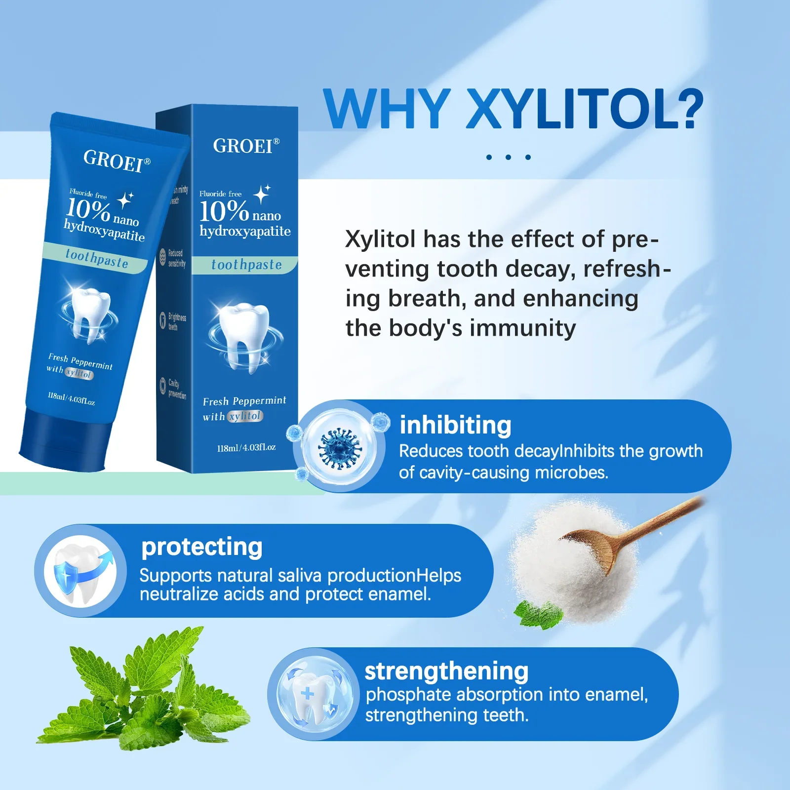 Çürük Önleyici Ksilitol Diş Ma - Hydroxyapatite Toothpaste incelemesi ve fiyatı