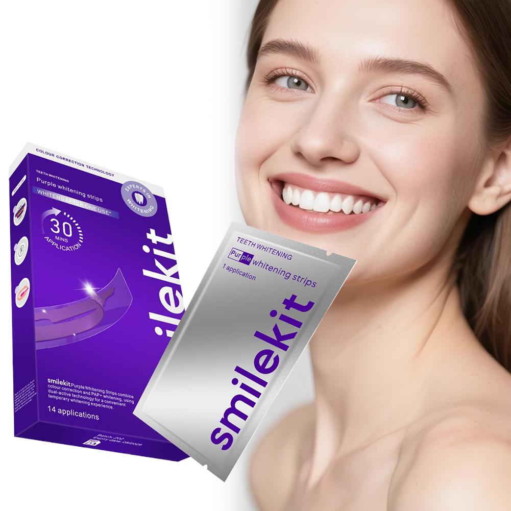 Smilekit Diş Beyazlatma Şeri - Teeth Whitening Strips Permanent incelemesi ve fiyatı