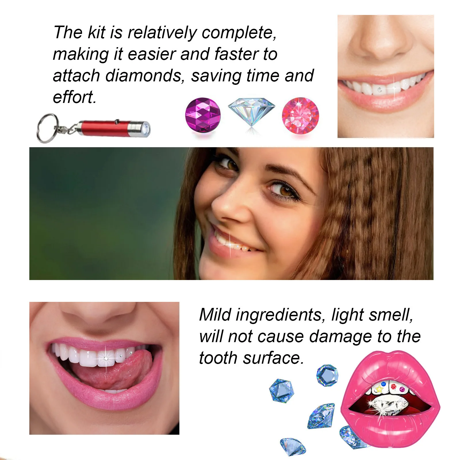 Diş Takı Seti Kendin Yap Şeffa - Teeth Whitening Usa incelemesi ve fiyatı