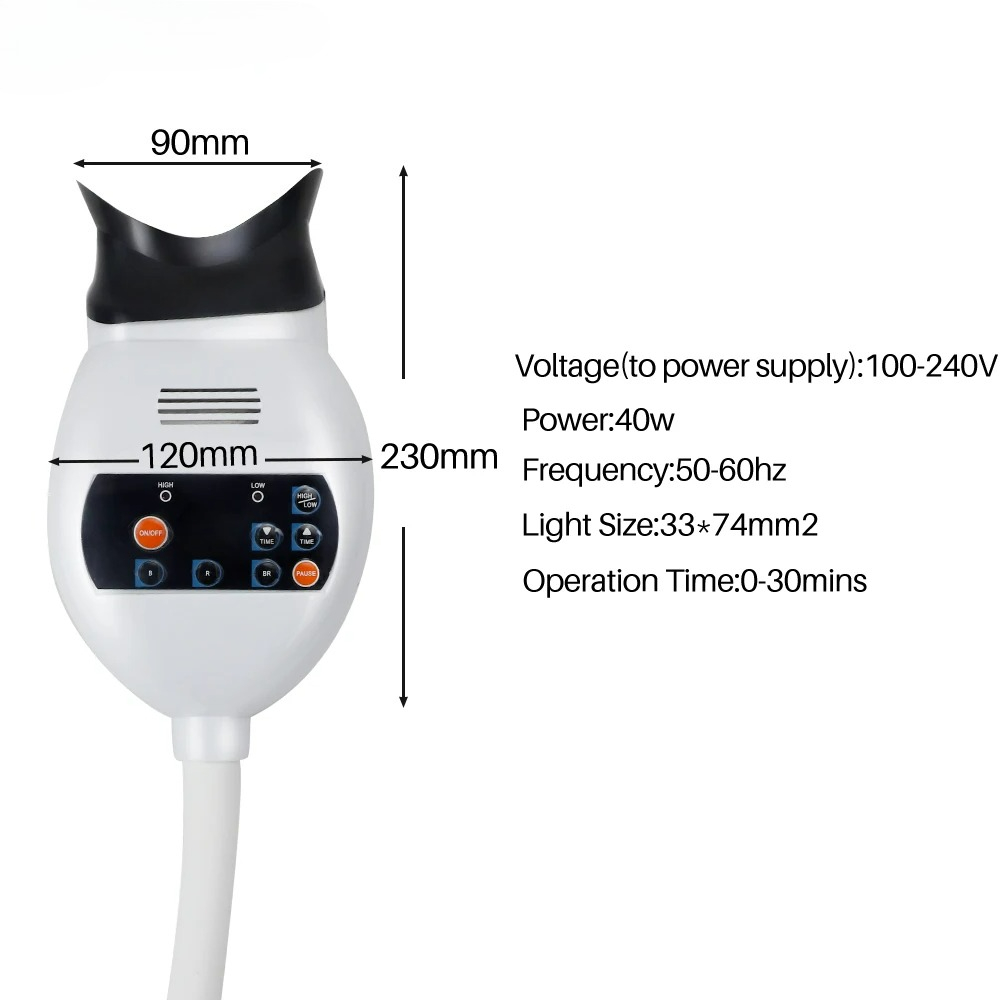 Ayarlanabilir 3 Renk LED Diş B - Teeth Whitening Usa incelemesi ve fiyatı