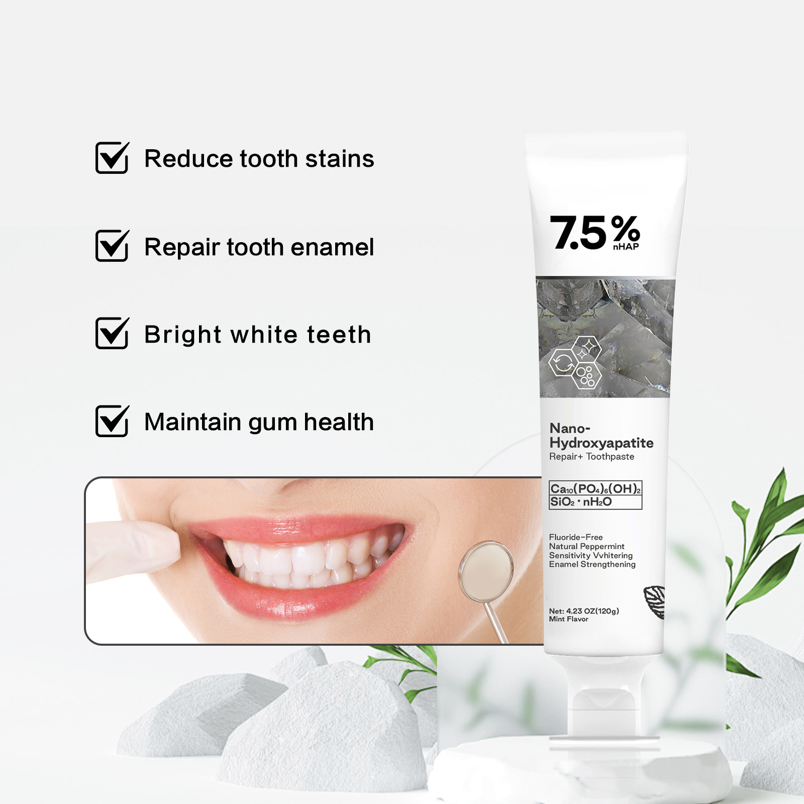 Hidroksiapatit Beyazlatıcı Diş - Hydroxyapatite Toothpaste incelemesi ve fiyatı