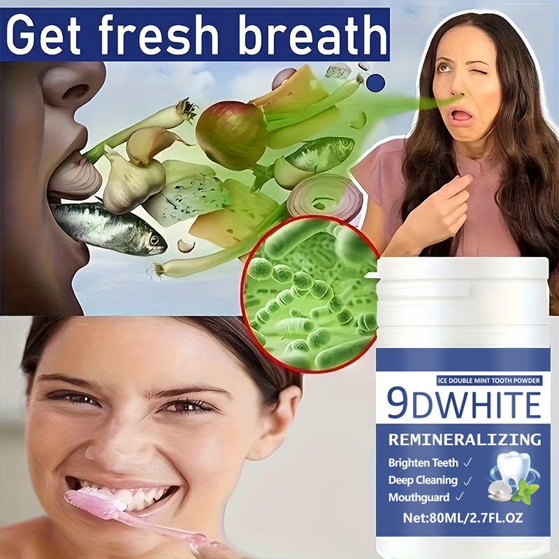 9D Mor Diş Beyazlatma Tozu 80m - Teeth Whitening Usa incelemesi ve fiyatı