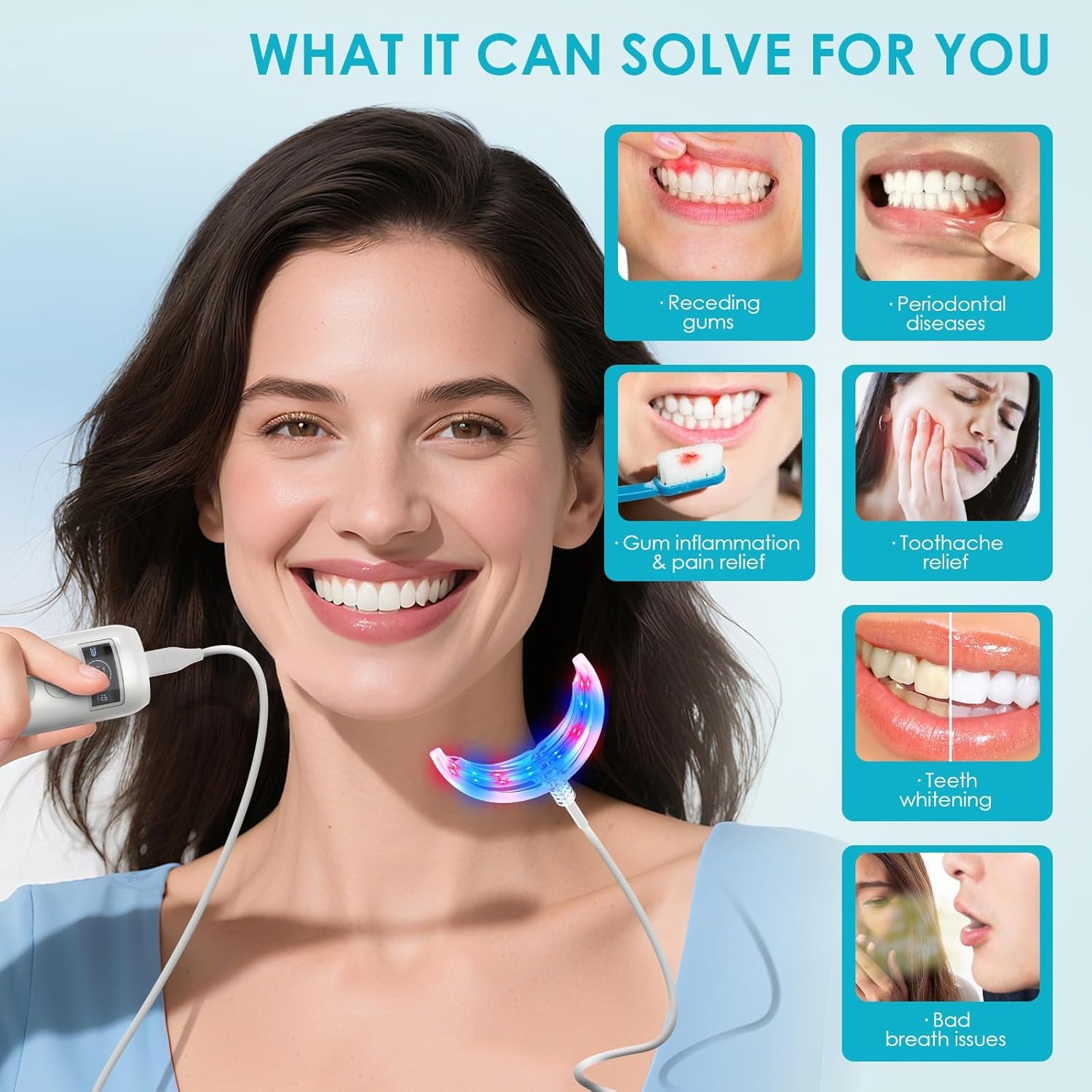 Diğer adımlar: Diş Beyazlatma  - Teeth Whitening With Blue Light incelemesi ve fiyatı