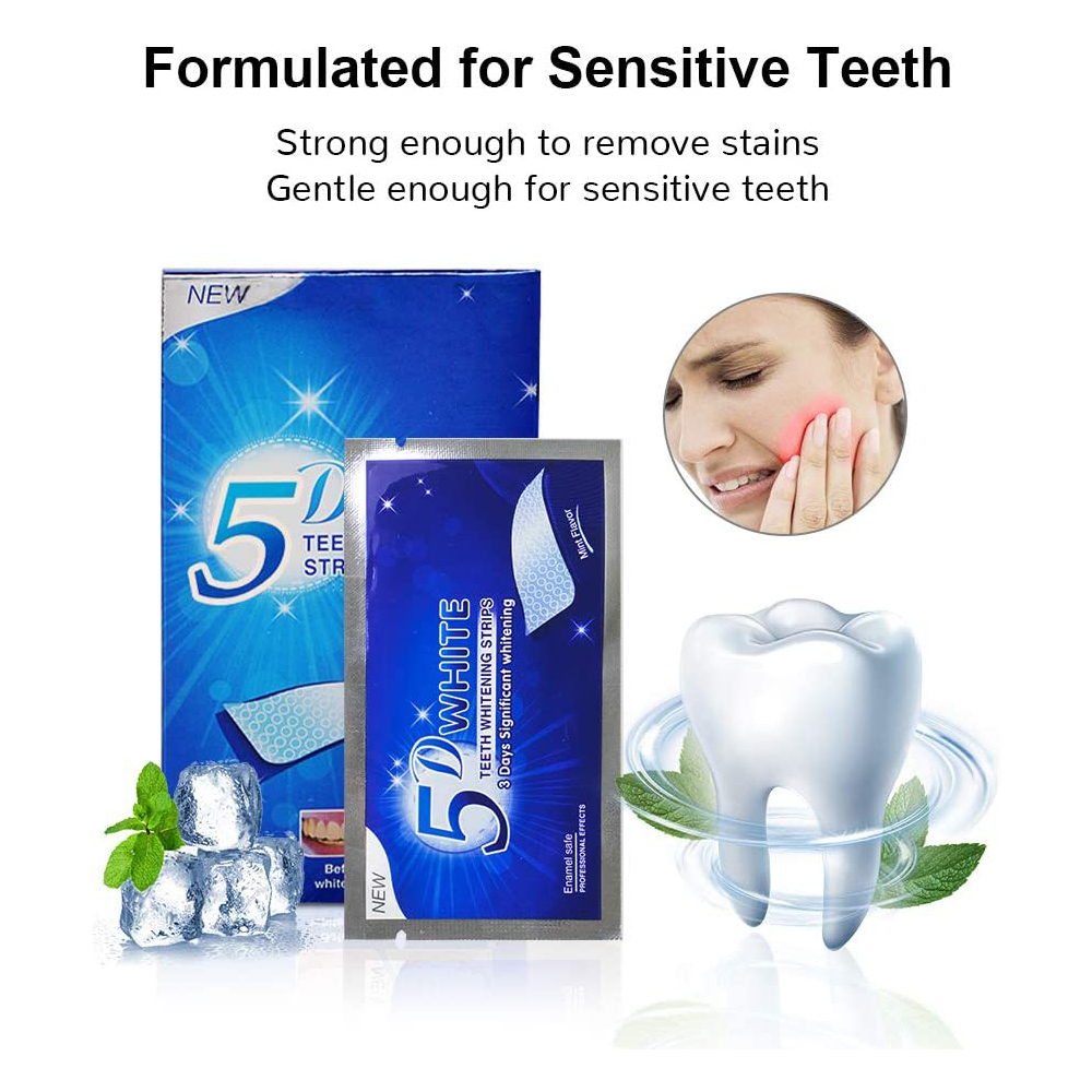 5D Beyaz Diş Beyazlatma Şeridi - Teeth Whitening Strips Permanent incelemesi ve fiyatı